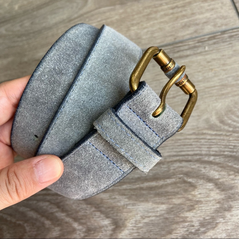 Nevada Suede Leather Made in Canada Western Belt